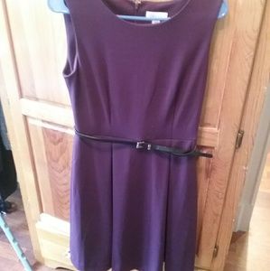 Purple Calvin Klein Dress